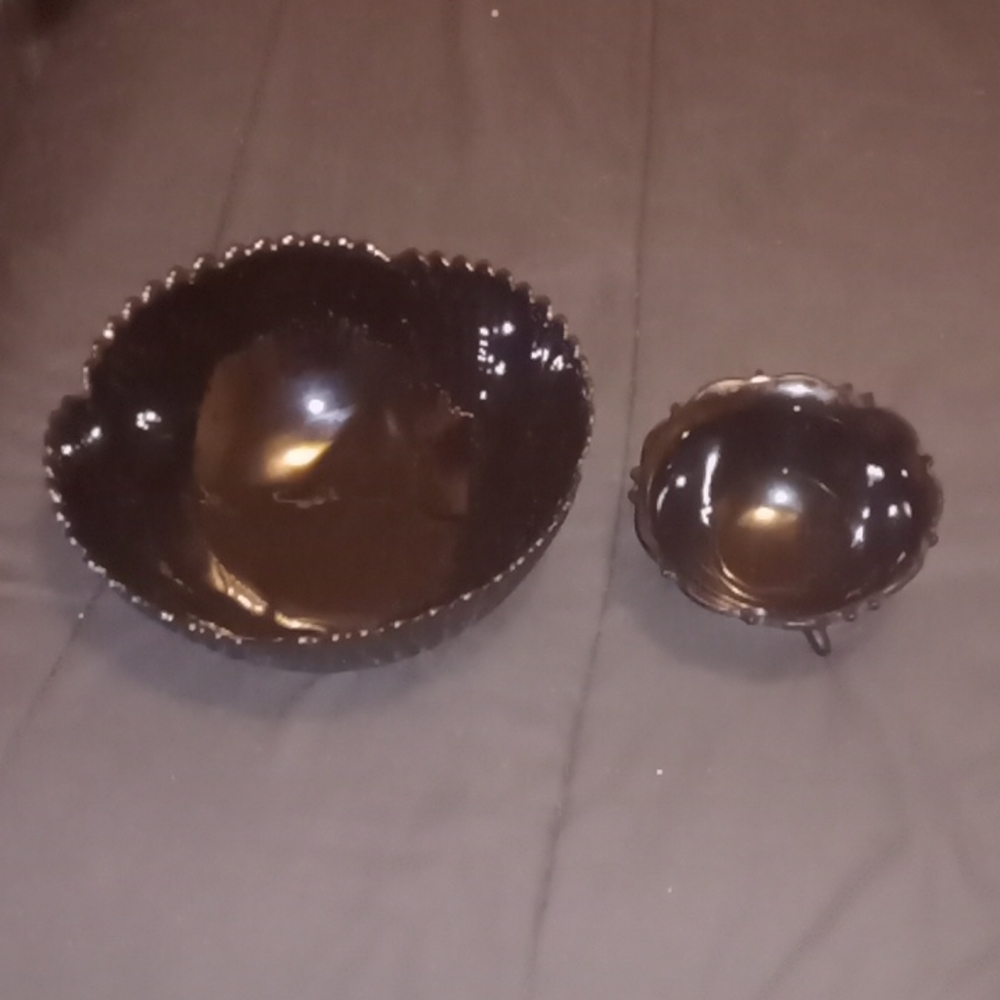 Black Depression Dishes